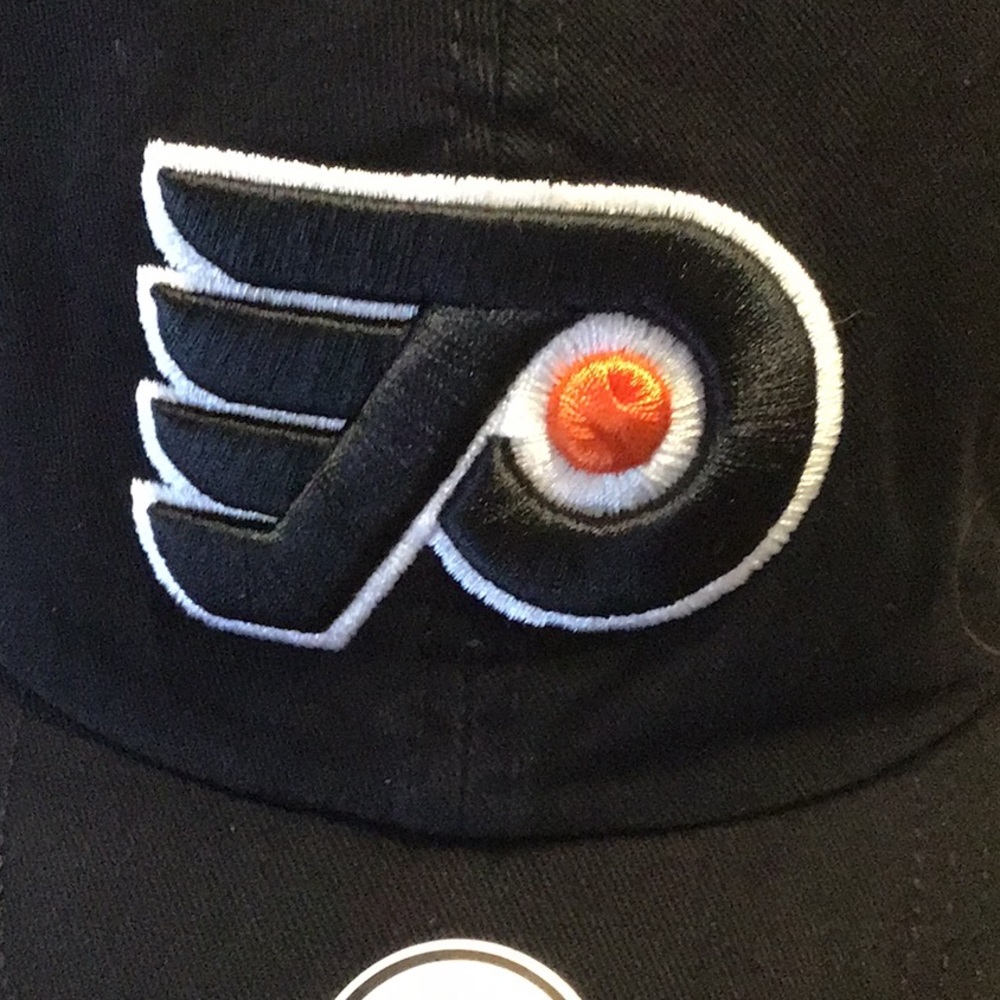 Men’s Philadelphia Flyers ‘47 Black Team Franchise Fitted Hat Large - Picture 4 of 15